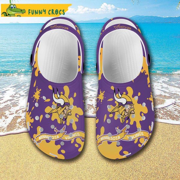 Crocs Vikings Shoes - Discover Comfort And Style Clog Shoes With Funny ...