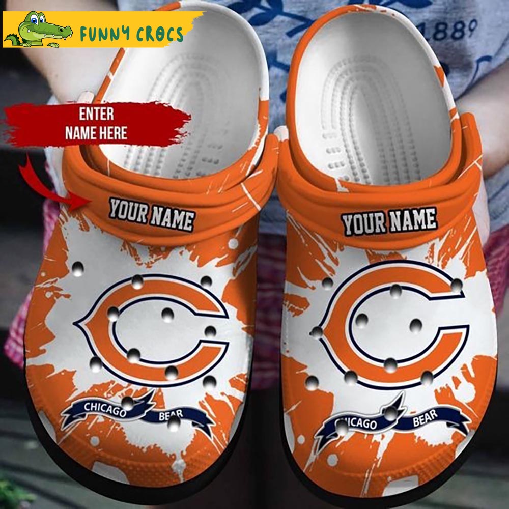 Custom Crocs Chicago Bears Shoes - Discover Comfort And Style Clog