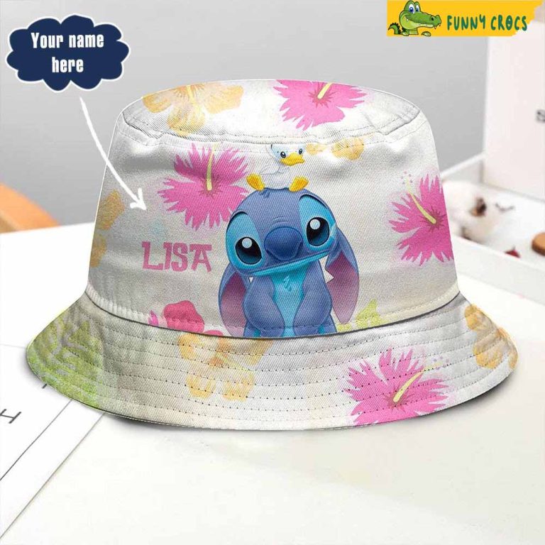 Custom Flower Stitch Bucket Hat - Discover Comfort And Style Clog Shoes ...