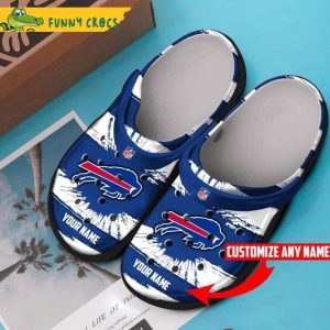 Custom Name Buffalo Bills NFL Crocs Clog Shoes