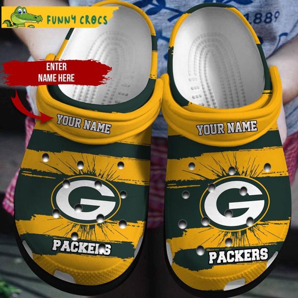 Customized Green Bay Packers Crocs - Discover Comfort And Style Clog ...