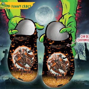 Customized Halloween Hocus Pocus Crocs Clog Shoes