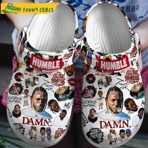 DAMN Music Crocs Clog Shoes 1