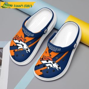 Denver Broncos Crocs By Funny Crocs