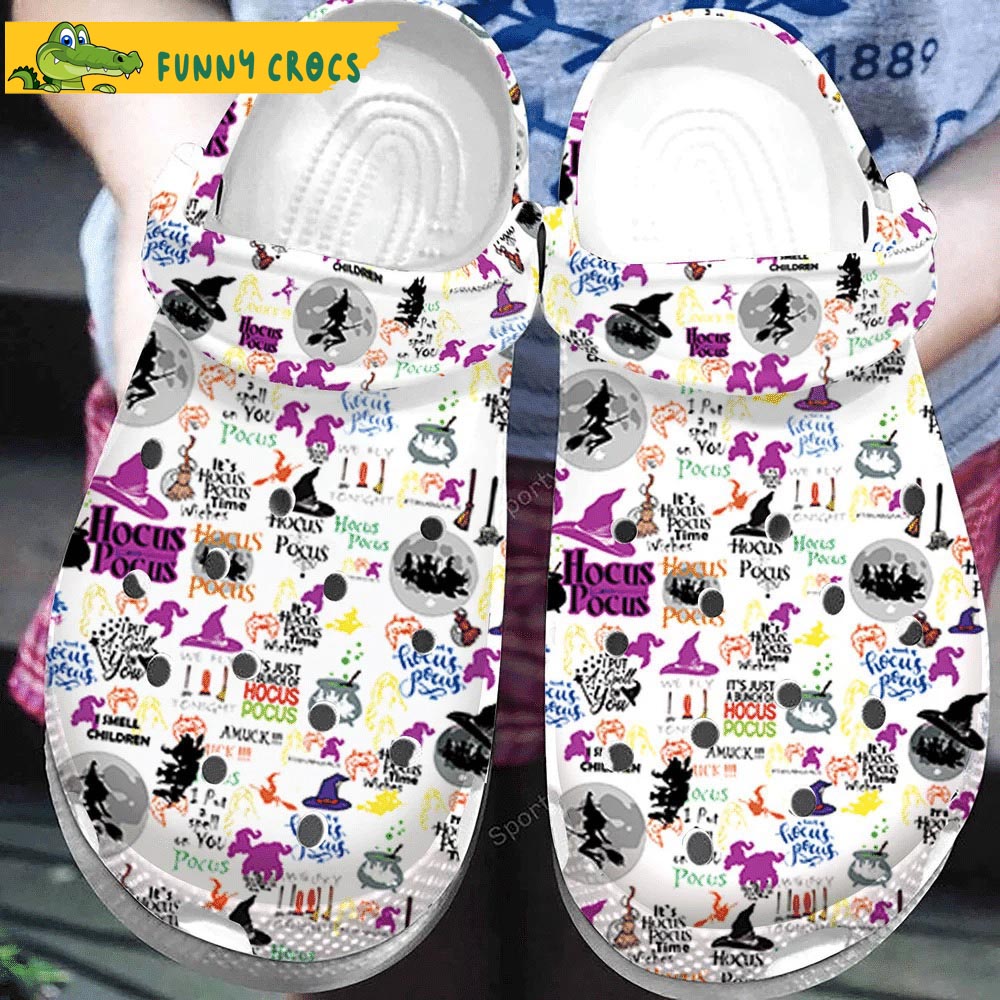 Disney Hocus Pocus Crocs Clogs - Discover Comfort And Style Clog Shoes ...