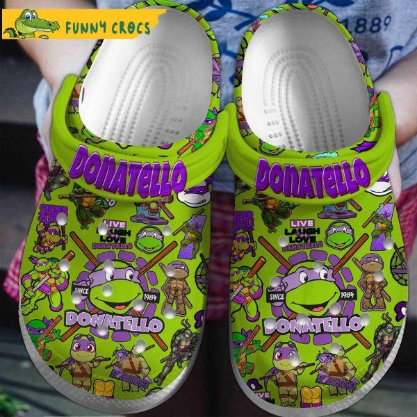 Donatello Teenage Mutant Ninja Turtles Crocs
