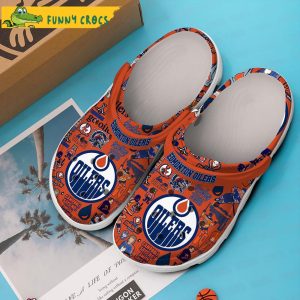 Edmonton Oilers NHL Crocs Clog Shoes 3