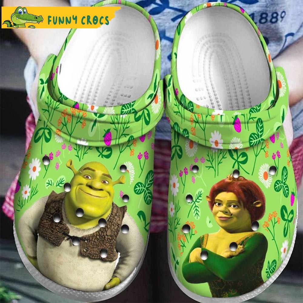 Fiona And Shrek Crocs Clog Shoes - Discover Comfort And Style Clog ...
