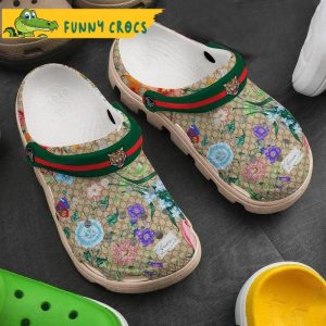 Flower Tiger Gucci Crocs Slippers
