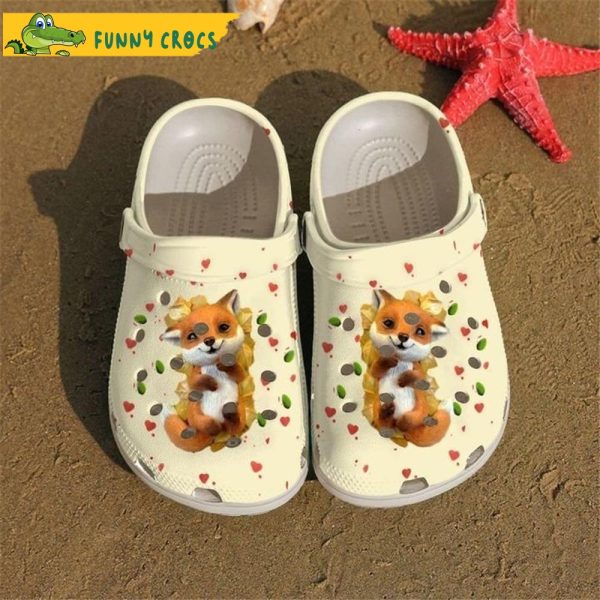 Fox Lovers Crocs Clog Shoes