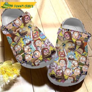 Full Characters Rick And Morty Crocs Slippers 3