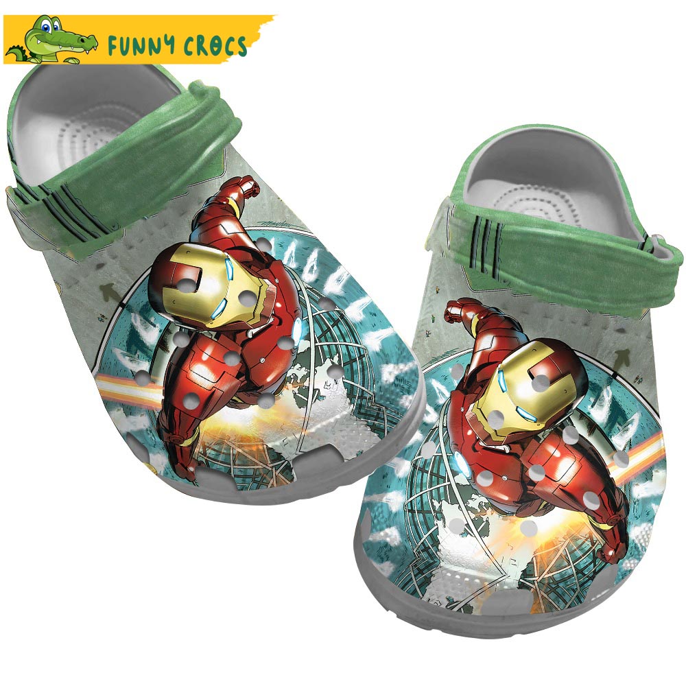 Funny Avengers Iron Man Marvel Crocs