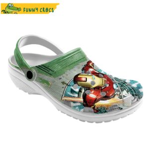 Funny Avengers Iron Man Marvel Crocs 2