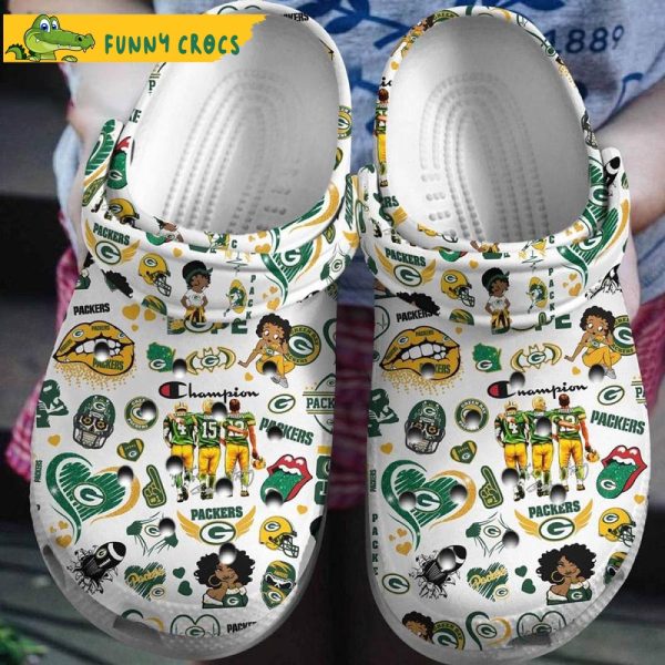 Funny Green Bay Packers Crocs