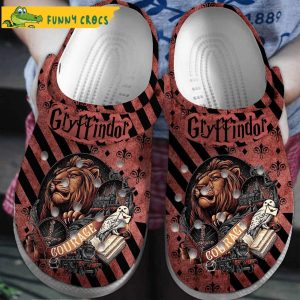 Funny Gryffindor Courage Harry Potter Crocs Clogs Shoes 1