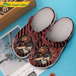 Funny Gryffindor Courage Harry Potter Crocs Clogs Shoes 2
