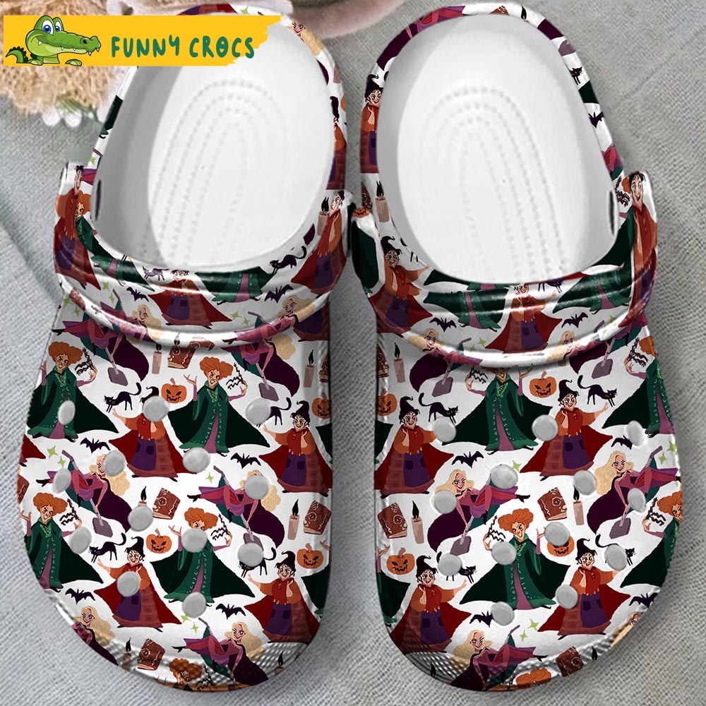 Funny Hocus Pocus Halloween Crocs Shoes - Step into style with Funny Crocs