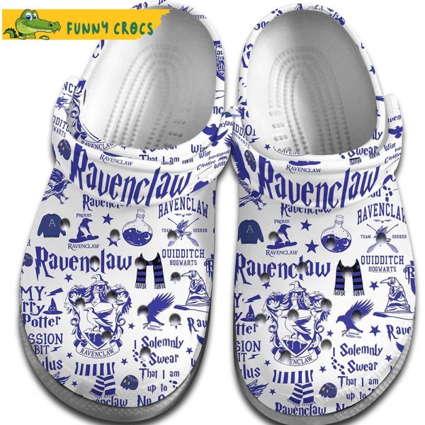 Funny Pattern Ravenclaw Harry Potter Crocs