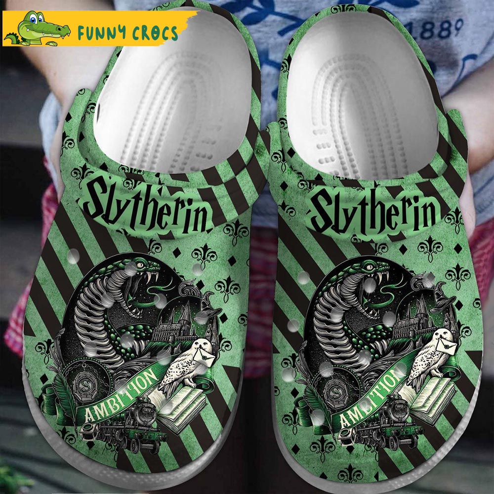Funny Slytherin Ambition Harry Potter Crocs Clog Shoes