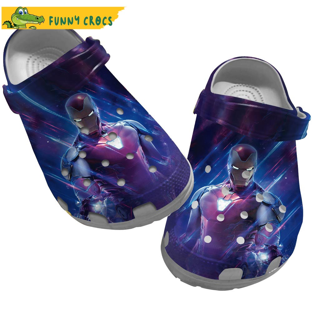 Galaxy Iron Man Crocs