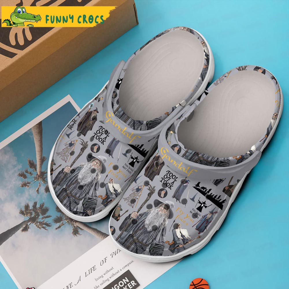 Gandalf The Lord Of The Rings Movie Crocs Clogs - Discover Comfort And ...