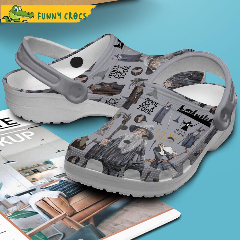 Gandalf The Lord Of The Rings Movie Crocs Clogs - Discover Comfort And ...