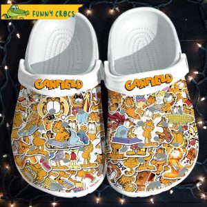 Garfield Cartoon Characters Crocs