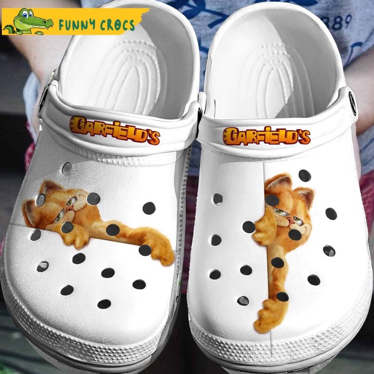 Garfield Crocs - Discover Comfort And Style Clog Shoes With Funny Crocs