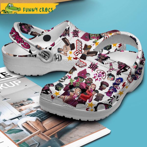 Gorillaz Music Crocs Clog Shoes