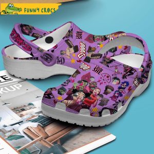 Gorillaz Music Purple Crocs Clog Shoes 2