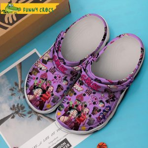 Gorillaz Music Purple Crocs Clog Shoes 3