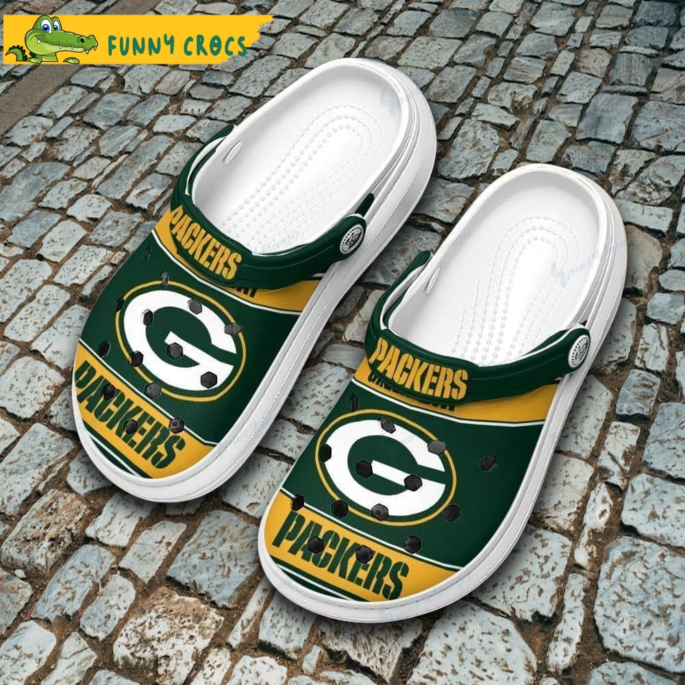 Green Bay Packers Crocs Slippers