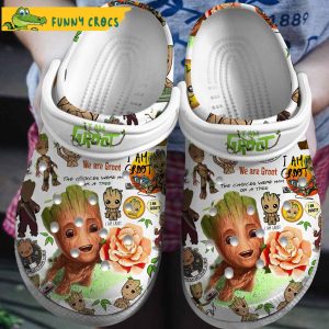 Guardian Of The Galaxy Groot Crocs Clog Shoes 1