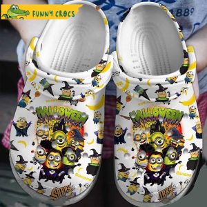 Halloween Minions Cute Crocs Clog Shoes