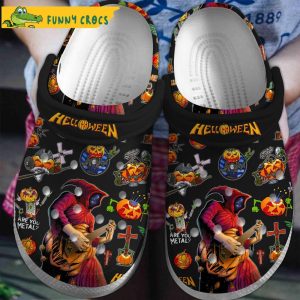 Halloween Music Crocs Clog Shoes 1