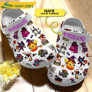 Halloween Pokemon Crocs Slippers 3