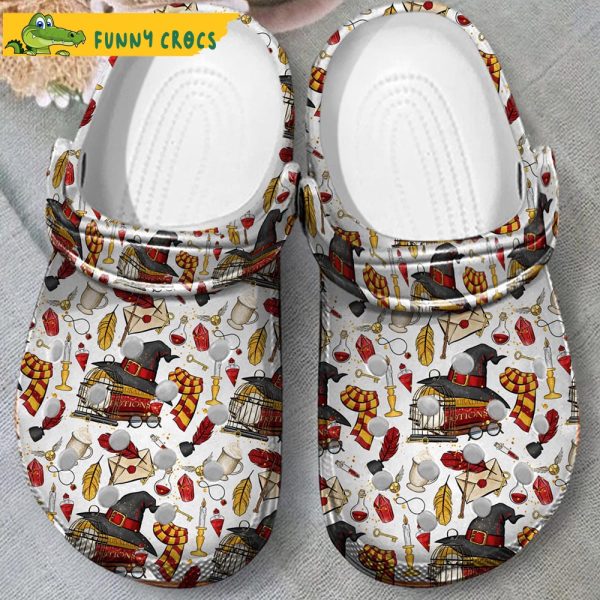 Harry Potter Gifts Collection Pattern Crocs Slippers