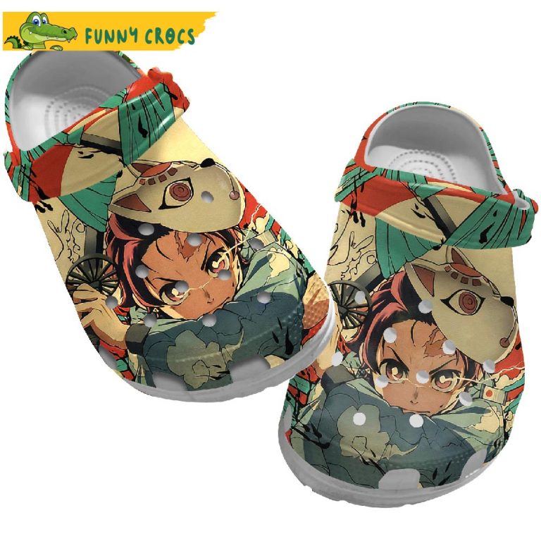 Hashibira Inosuke Demon Slayer Crocs - Discover Comfort And Style Clog ...