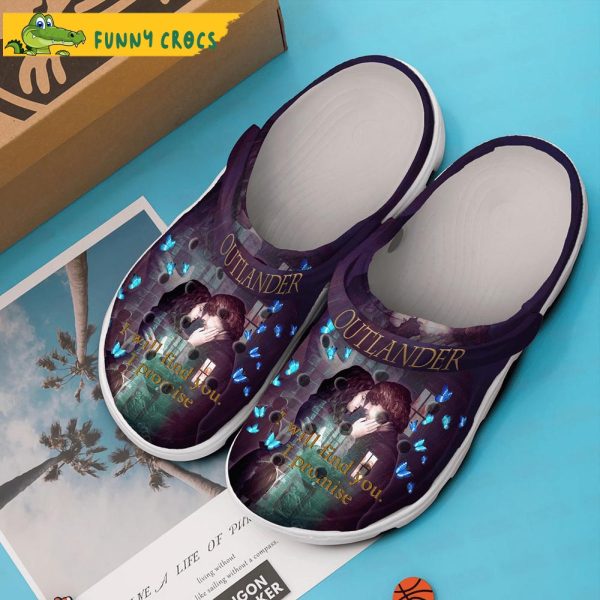 I Will Find You I Promise Outlander Movie Crocs Clogs