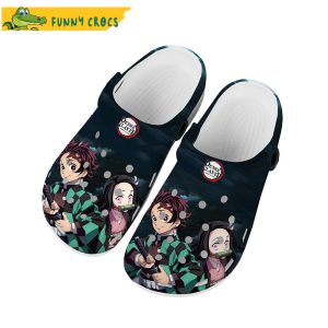 Kamado Tanjiro And Nezuko Anime Crocs Clog Shoes