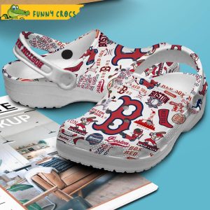 Logo Boston Red Sox MLB Crocs Clog Shoes 2