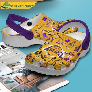 Los Angeles Lakers NBA Crocs Clog Shoes 3