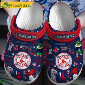 MLB Boston Red Sox Crocs Clog Shoes