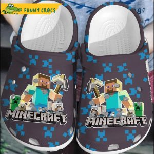 Minecraft Legends Crocs Clog Shoes