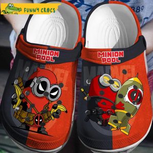 Minions x Deadpool Crocs Clog Shoes