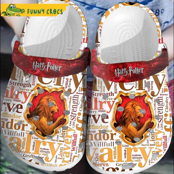 Movie Gryffindor Harry Potter Crocs Slippers