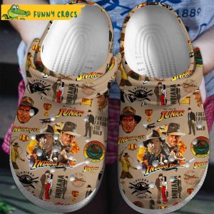 Indiana Jones Movie Crocs Slippers