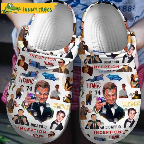 Movie Titanic Leonardo DiCaprio Crocs Clogs