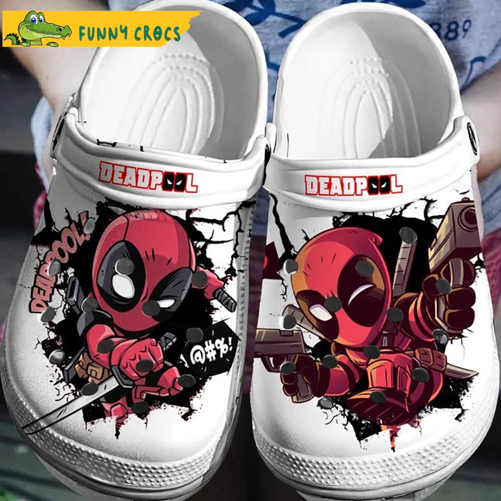 Movies Deadpool In Crocs - Discover Comfort And Style Clog Shoes With ...