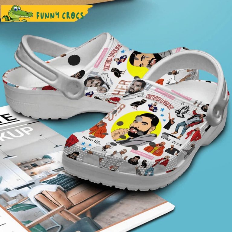 Music Drake Rapper Crocs Clog Shoes Discover Comfort And Style Clog